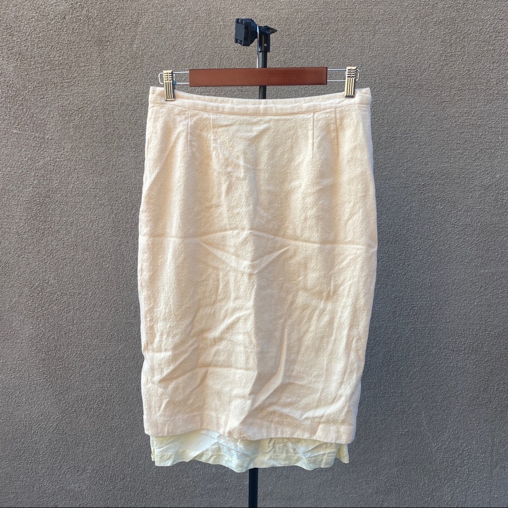 Vintage wool skirt
